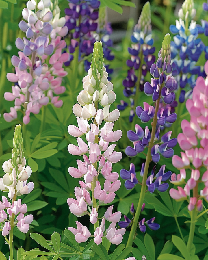 Semillas de lupino Pixie Delight Mixed (Lupinus nanus) – mezcla anual