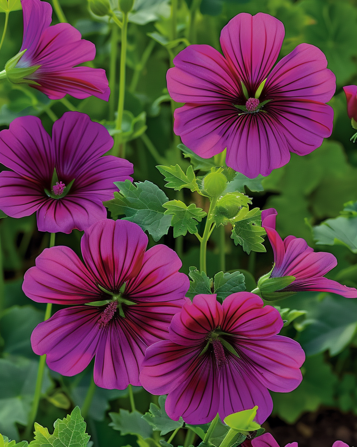 Sementes de Purple Queen (Malope trifida) – anual