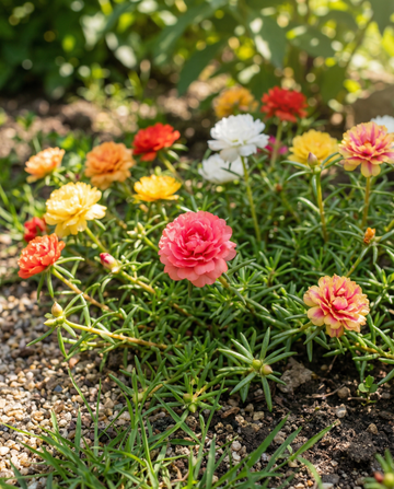 Double Mixed (Portulaca grandiflora) – semillas de flor anual de SeedsChoice