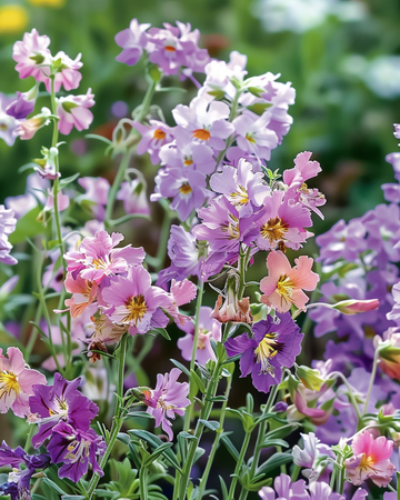 Sementes de orquídea-dos-pobres (Schizanthus wisetonensis) – anual