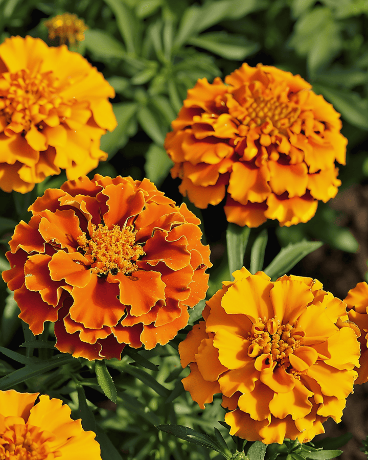 Semillas de tagetes Bolero (Tagetes patula) – flor anual