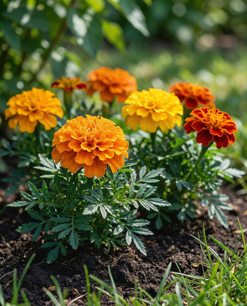 Tagetes Bonita (Tagetes patula) – semillas de flor anual de SeedsChoice