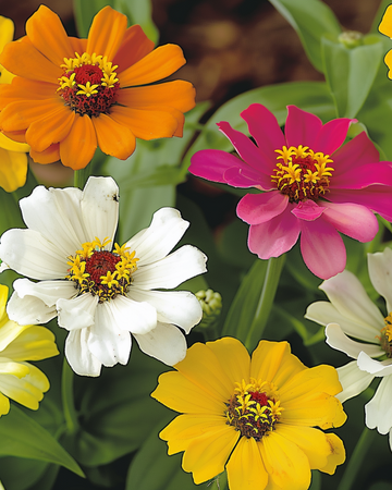 Semillas Star Starbright (Zinnia angustifolia) – mezcla anual