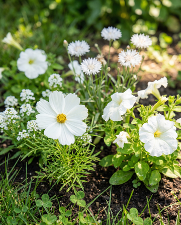 White Summer Mix Blend – semillas de flor anual de SeedsChoice