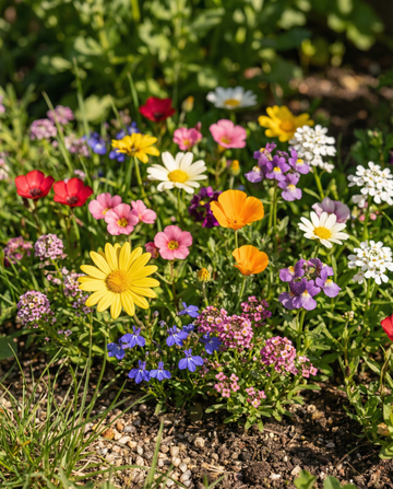 Colourful Carpet Mix – sementes de flores anuais da SeedsChoice