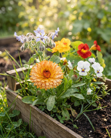 Mix Comestível para Pleno Sol 40-80 cm – sementes de flor anual da SeedsChoice