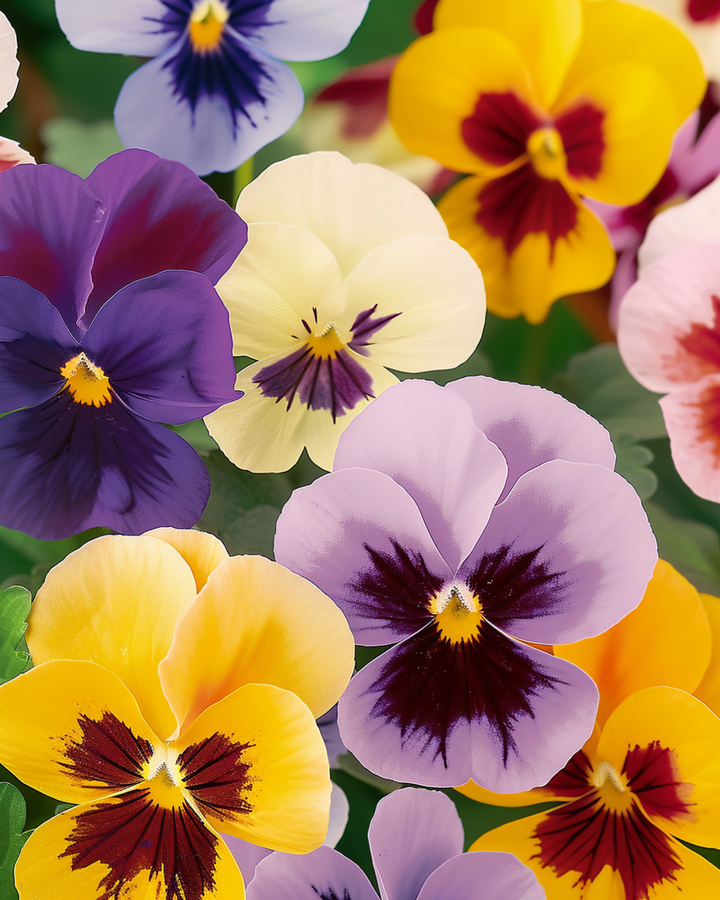 Semillas de pensamiento Trimardeau Mix (Viola wittrockiana) – flor bienal