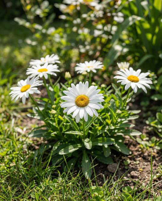 Margarida Shasta Silver Princess (Chrysanthemum maximum) – sementes perenes da SeedsChoice