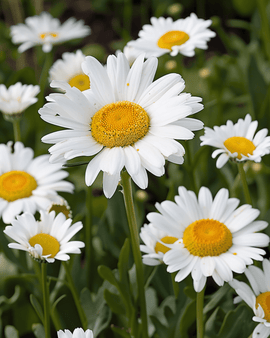 Semillas de margarita shasta May Queen Leucanthemum Superbum Perenne