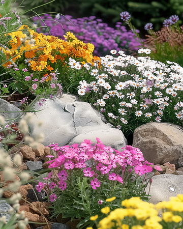 Sementes de Mix para Jardim de Pedras Pleno Sol 15 25 Cm – flor perene