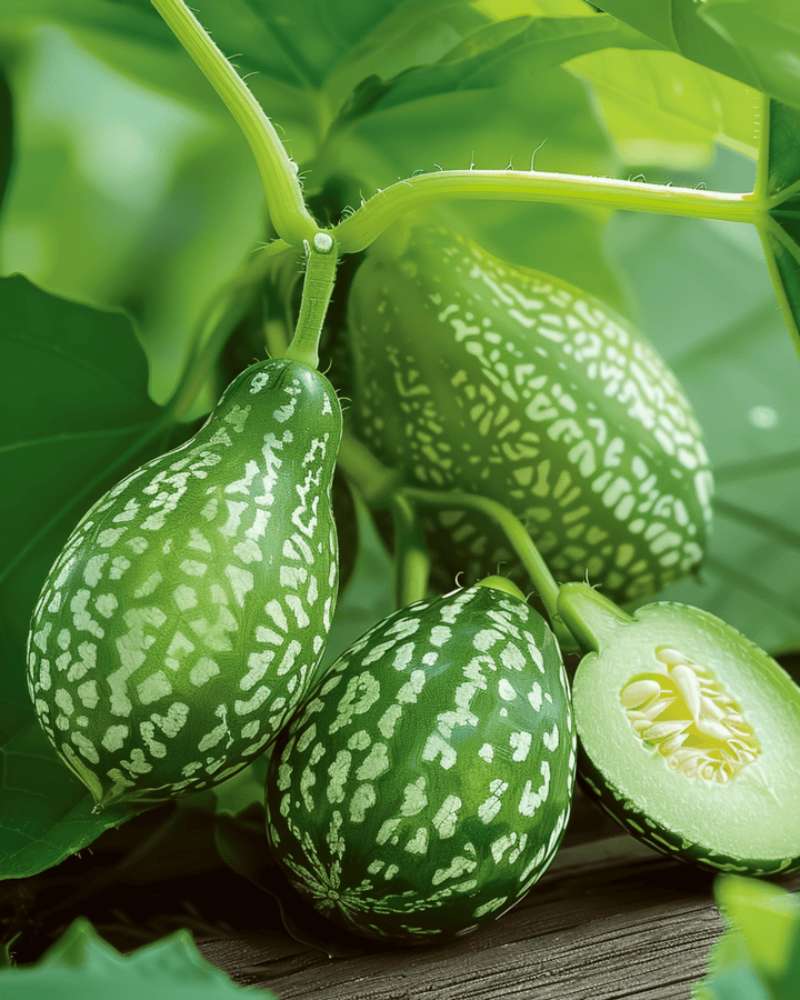 Sementes Cucamelon Climber (Melothria scabra) – trepadeira anual