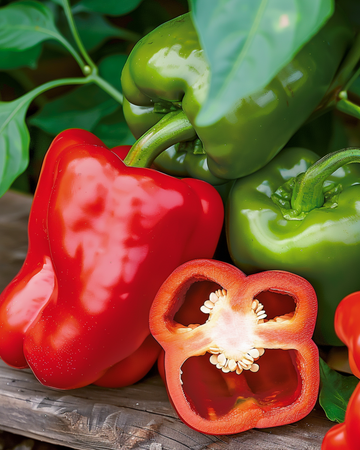 Semillas de pimiento dulce Yolo Wonder (Capsicum annuum) – hortaliza anual