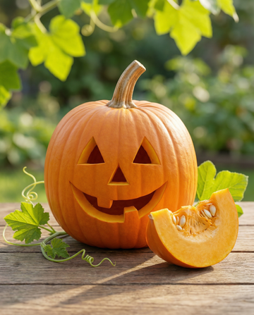 Semillas de calabaza Jack O'lantern (Cucurbita pepo) – hortaliza anual de SeedsChoice