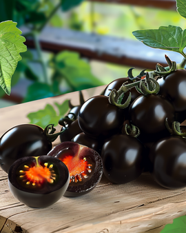 Black Snack Tomato "Midnight Snack" F1 Solanum Lycopersicum Annual
