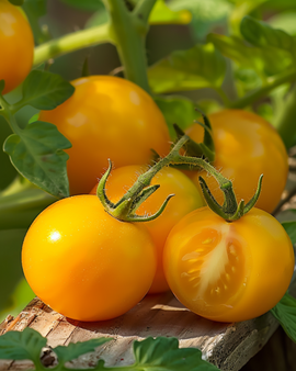 Dwarf Cherry Tomato Seeds Solanum Lycopersicum Annual Gourmandise Yellow