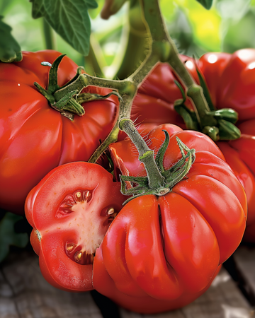 Semillas de tomate de ensalada Marmande (Solanum lycopersicum) – hortaliza anual