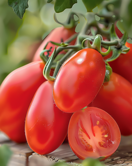 Semillas de tomate Roma VF Solanum lycopersicum anual