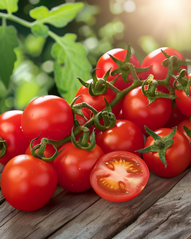 Sementes de Tomate Cereja Anão Solanum Lycopersicum Anual Tiny Tim
