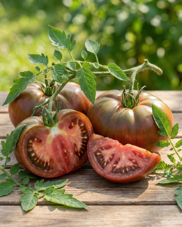 Tomate Black Krim (Solanum lycopersicum) – semillas de hortaliza anual de SeedsChoice