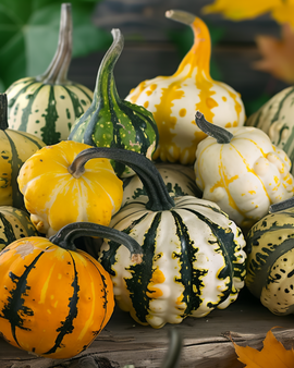 Semillas de calabaza ornamental Cucurbita Pepo mezcla anual