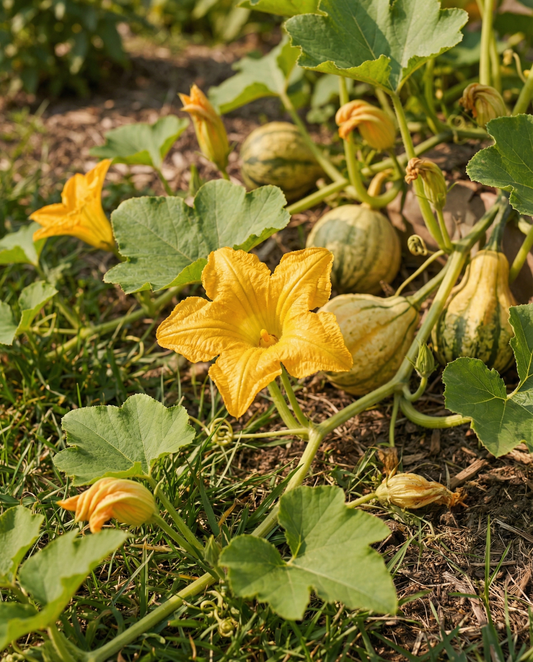 Calabaza ornamental (Cucurbita pepo) – semillas anuales en mezcla de SeedsChoice