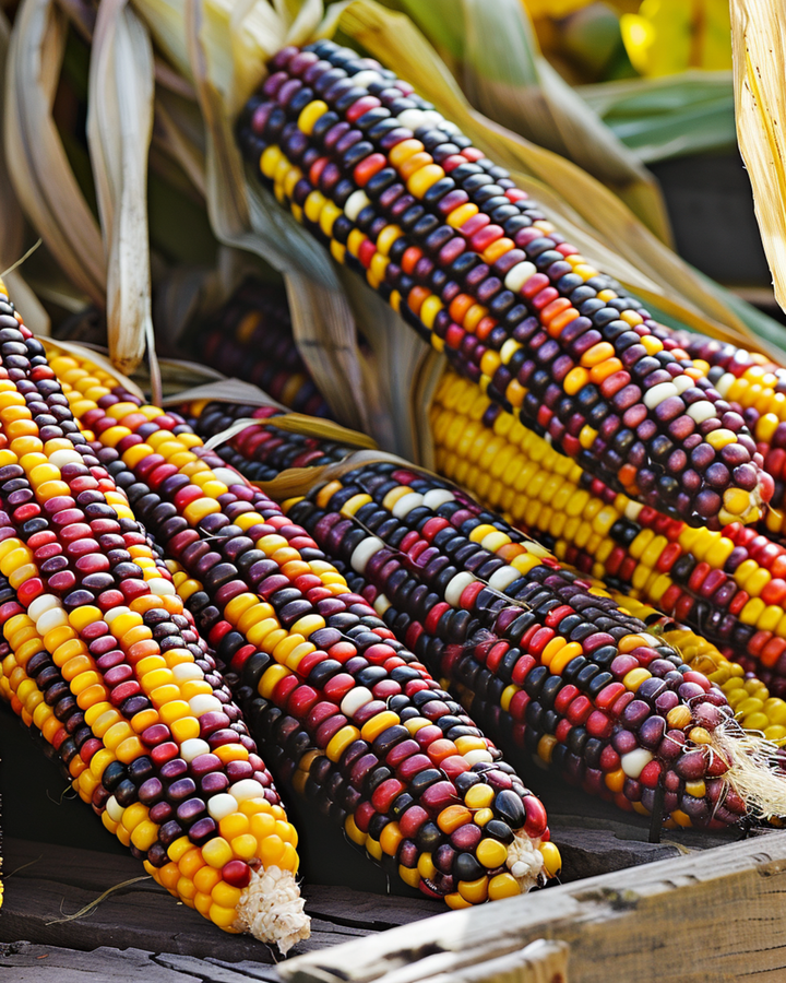 Sementes de milho ornamental Little Jewels (Zea mays) – vegetal anual