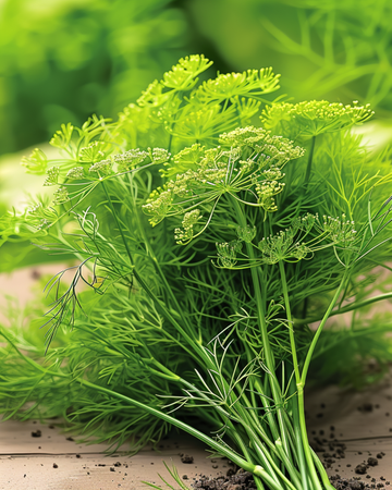 Semillas de eneldo (Anethum graveolens) – hierba anual