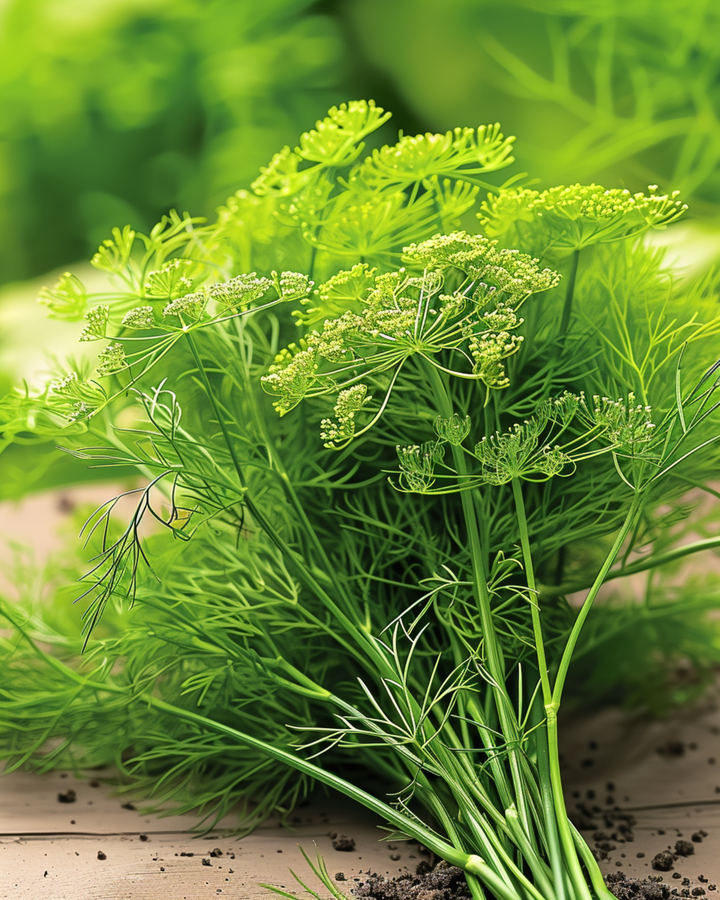 Semillas de eneldo (Anethum graveolens) – hierba anual