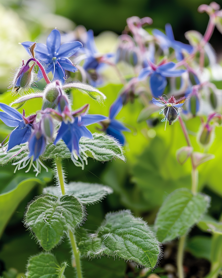 Sementes de borragem (Borago officinalis) – erva aromática anual