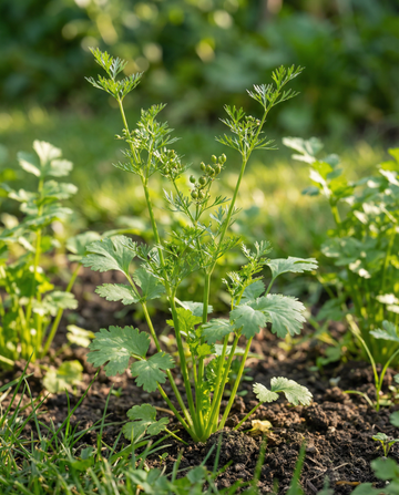 Cilantro de limón (Coriandrum sativum) – semillas de hierba anual de SeedsChoice