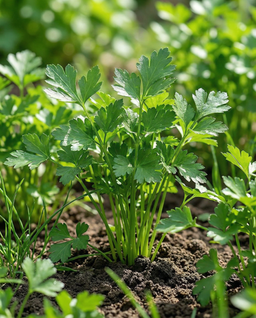 Perejil Amsterdamse Snij (Petroselinum crispum) – semillas de hierba bienal de SeedsChoice