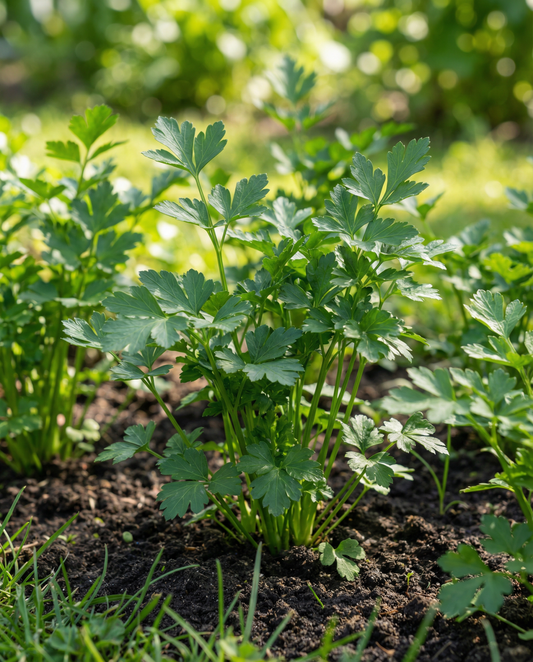 Perejil Thujade (Petroselinum crispum) – semillas bienales de aromáticas de SeedsChoice