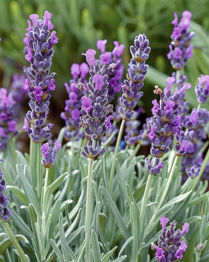 Sementes de lavanda-francesa (Lavandula stoechas) – flor anual