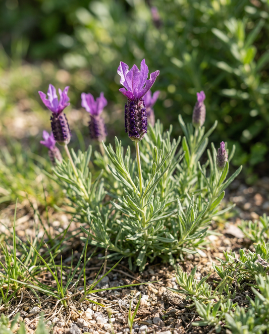 Lavanda-francesa (Lavandula stoechas) – sementes de flor anual da SeedsChoice