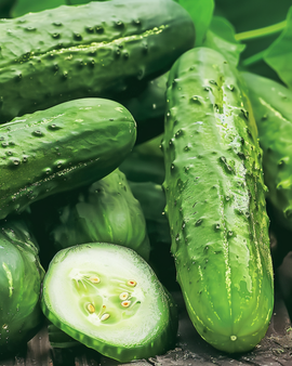 Sementes de pepininho Cucumis sativus variedade nacional anual