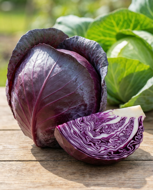 Couve Roxa Langedijker Bewaar 2 (Brassica oleracea) – sementes de hortícola anual da SeedsChoice