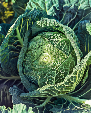 Semillas de col de Saboya Brussels (Brassica oleracea) – hortaliza anual