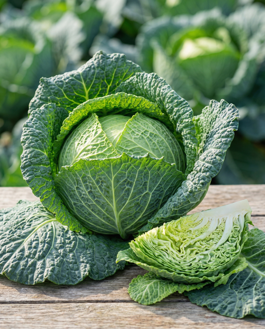 Couve-lombarda Winterking 2 (Brassica oleracea) – sementes de hortaliça anual da SeedsChoice
