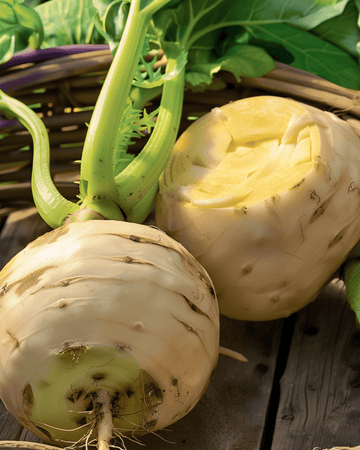 Semillas de colinabo Champion Purple Top (Brassica napus) – hortaliza anual