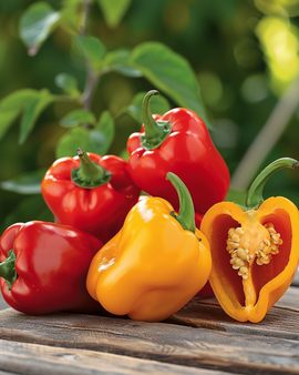 Semillas de pimiento dulce baby mezcla Tinkerbell Capsicum Annuum anual