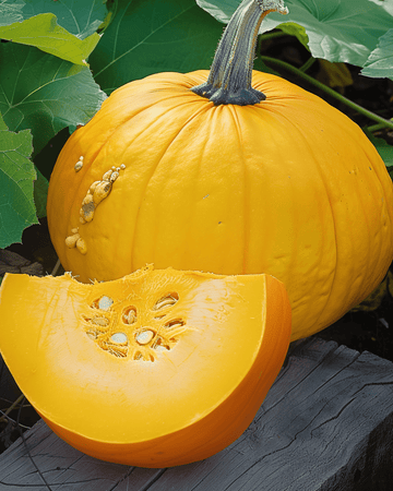 Sementes de abóbora amarela (Cucurbita maxima) – vegetal anual