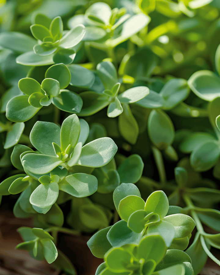 Purslane Green Leaf Crop seeds (Portulaca oleracea) – annual vegetable