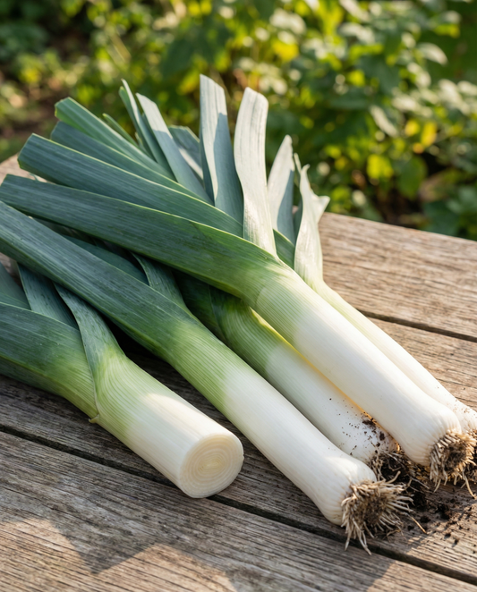 Puerro Herfstreuzen 3 Elephant (Allium porrum) – semillas de verdura anual de SeedsChoice