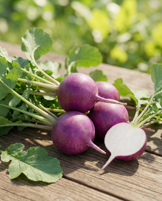 Rábano Viola (Raphanus sativus) – semillas de hortaliza anual de SeedsChoice