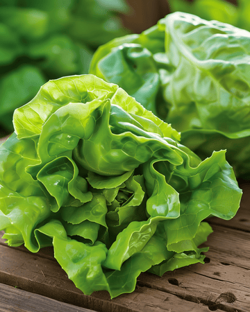 Sementes de alface Little Gem (Lactuca sativa) – vegetal anual