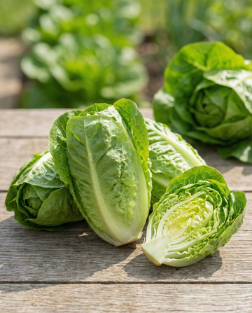 Alface Little Gem (Lactuca sativa) – sementes de hortaliça anual da SeedsChoice