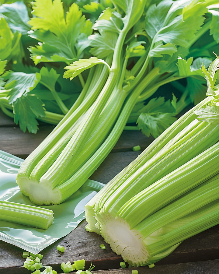 Semillas de apio Pascal (Apium graveolens) – hortaliza anual