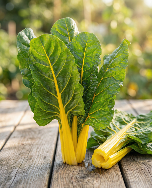 Acelga Yellow (Beta vulgaris) – semillas de verdura anual de SeedsChoice