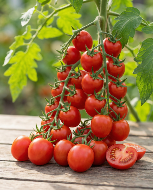 Tomate Snack Dattored F1 (Solanum lycopersicum) – sementes de hortaliça anual da SeedsChoice