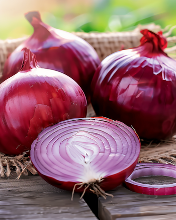 Sementes de cebola Noordhollandse Bloedrode (Allium cepa) – hortaliça anual